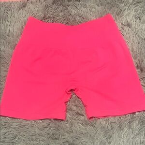 Bright Pink Women's Bike Shorts